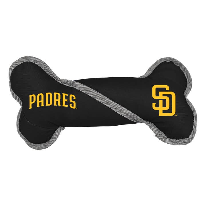 MLB San Diego Padres Pet Tug Bone for wholesale by Little Earth Productions