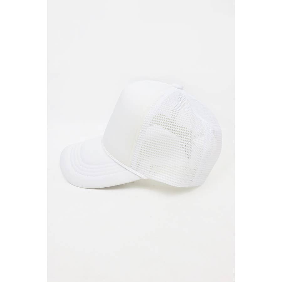 Love and Repeat - Wholesale Baseball Cap - Kids - Kids Classic Foam Solid Trucker Hat13