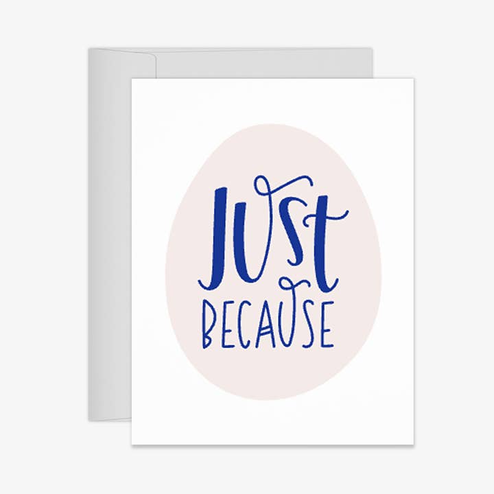 Carte Egg Just Because pour la vente par LIEFdesign