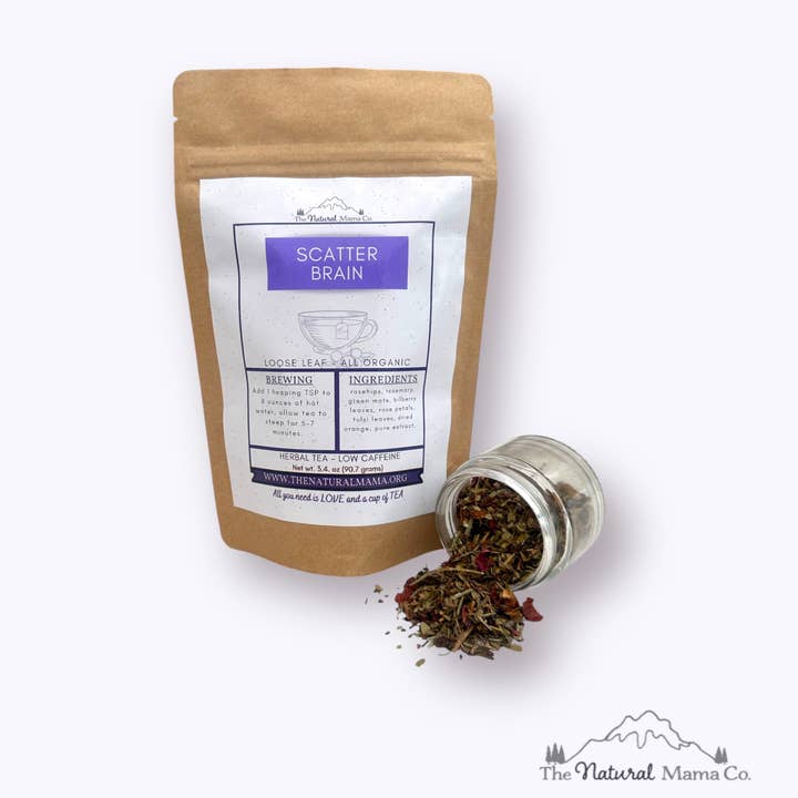 Scatter Brain for wholesale by The Natural Mama Co.