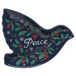 Now Designs by Danica - Wholesale Dish - Peace & Joy Christmas Dishes Set of 4