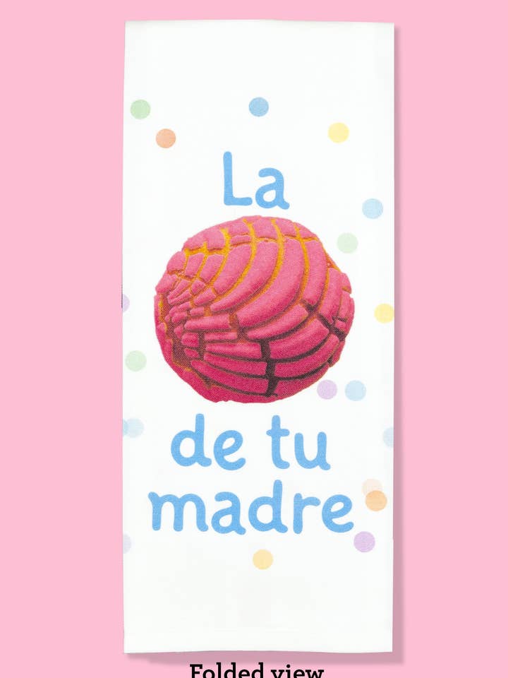 Toalha de Louça La Concha De Tu Madre por atacado de Bad Grandma Designs