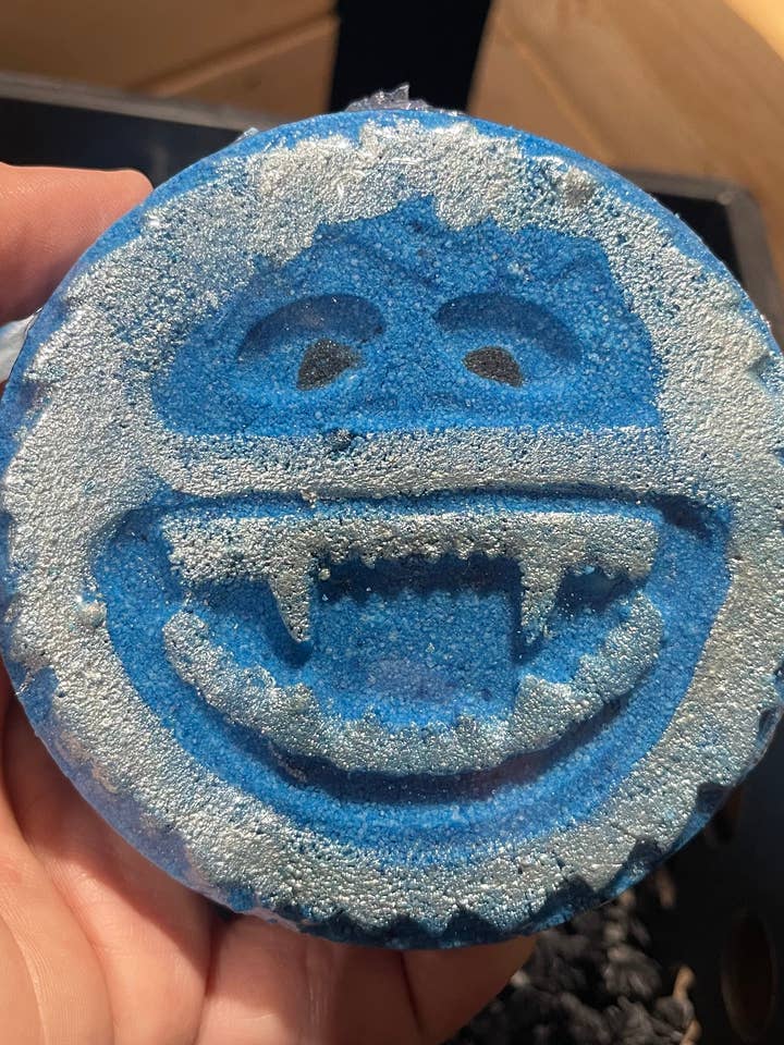 SNOWMAN BATH BOMB for wholesale by Wicked Suds Bath Co
