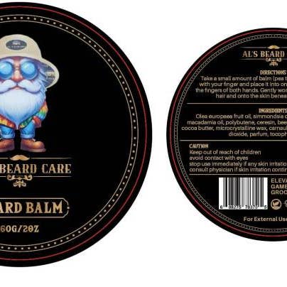 Komplet skægpleje- og barberingssæt for engroshandel hos Al's Beard Care, LLC