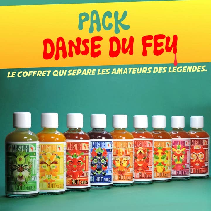 MASTARI - Venta al por mayor Salsas picantes - Paquete de implantación Salsa Picante / Salsa picante 🌶️0