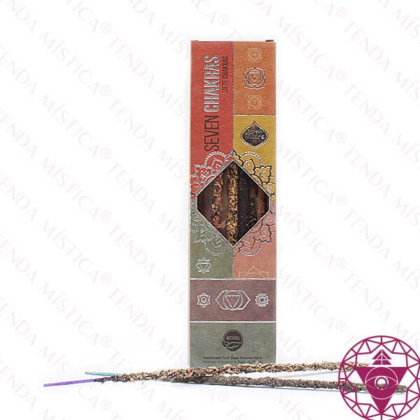 Sagrada Madre Räucherstäbchen 7 Chakren für den Großhandel von Tenda Mística