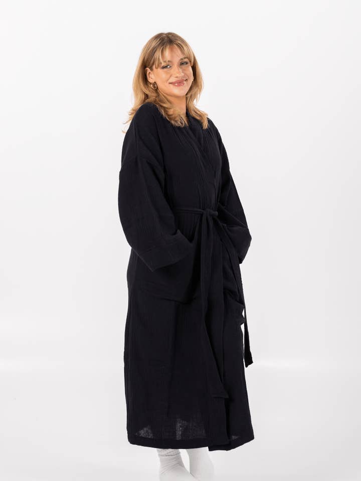 Keikico - Vendita all'ingrosso Vestaglia - Donna - Vestaglia in garza12