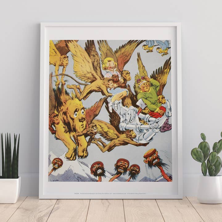 The Wizard Of Oz Flying Monkeys Art Print for wholesale by Star Editions