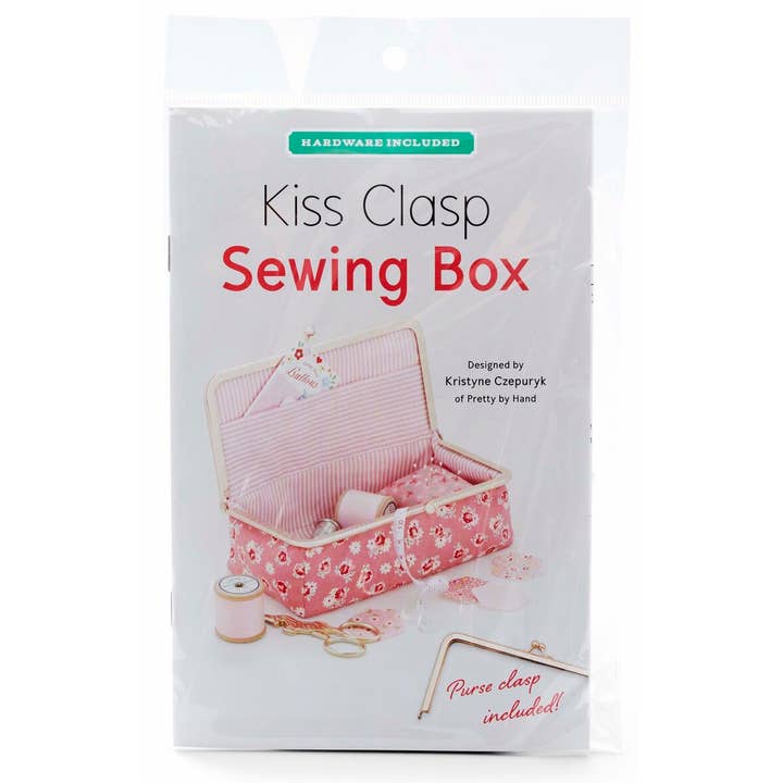 Zakka Workshop - Wholesale Craft Sewing Kit - Kiss Clasp Sewing Box (#ZW2583)
