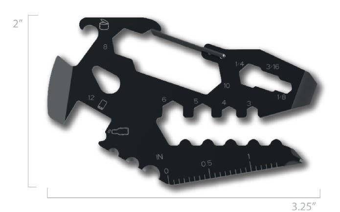 Little Critterz - Wholesale Keychain - Unisex - T-REX Multi Tool2