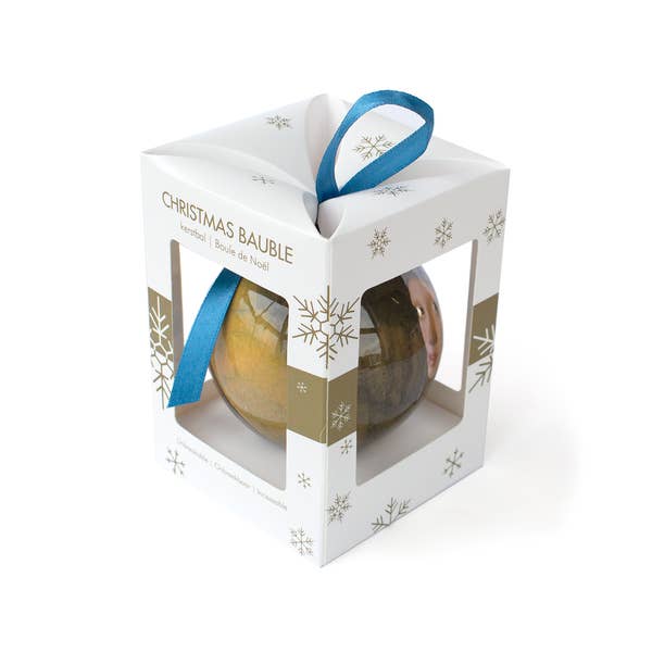 MUSEUM WEBSHOP - Wholesale Ornament - Kerstbal Vermeer, Meisje met de parel1