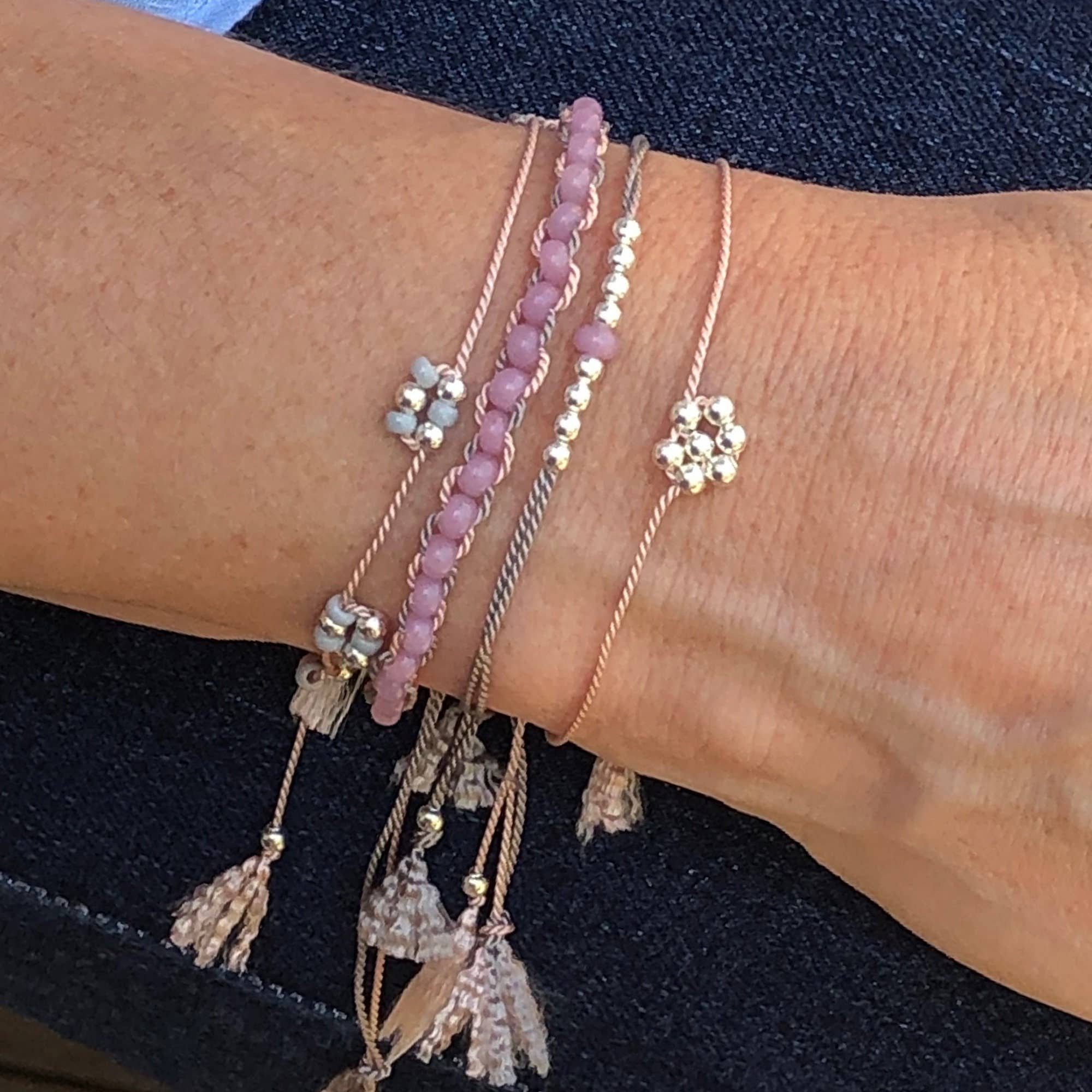 Bergin & Bath - Vendita all'ingrosso Gioielli fai da te - Bambini - Kit bracciali con perline, colore: argento. Kit per la creazione di gioielli2