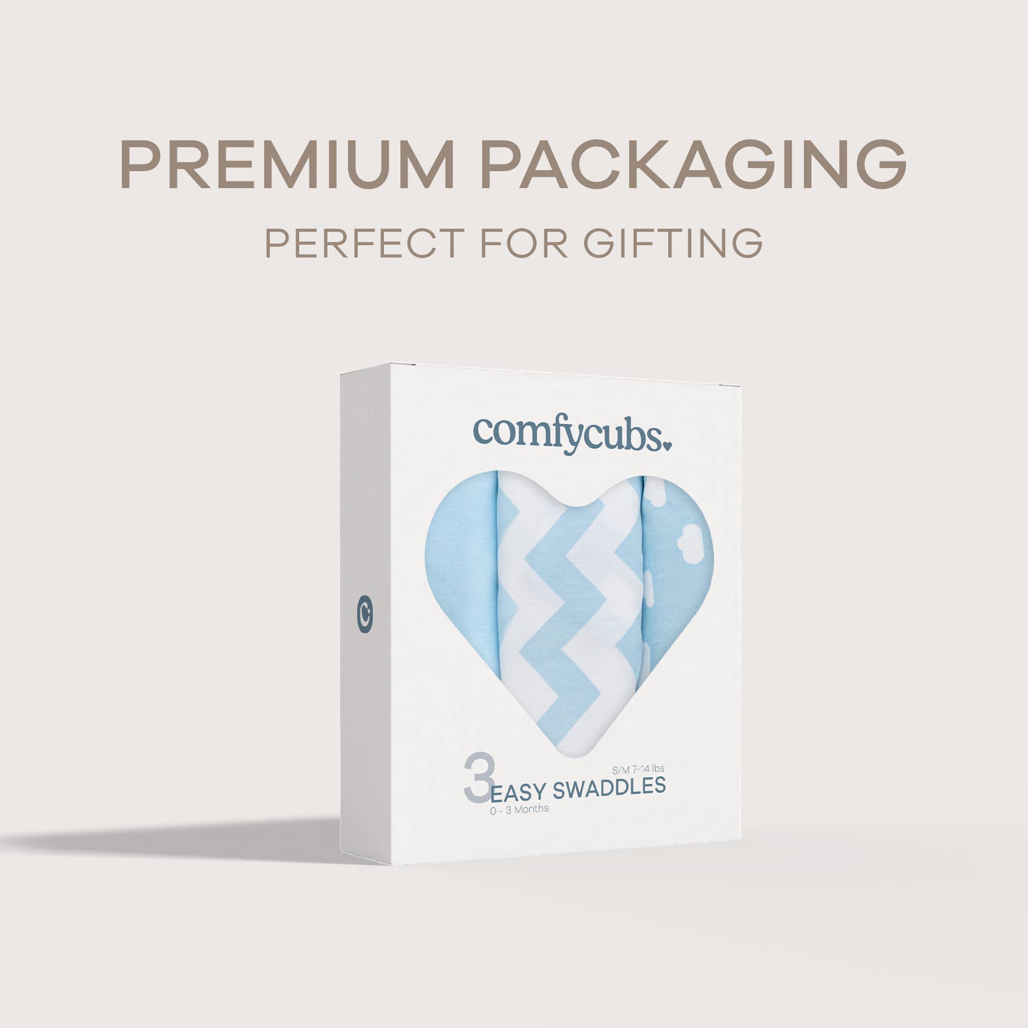 Comfy Cubs - Wholesale Swaddle - Baby - Easy Swaddle Blanket, 3 Pack - 100% Cotton by Comfy Cubs21