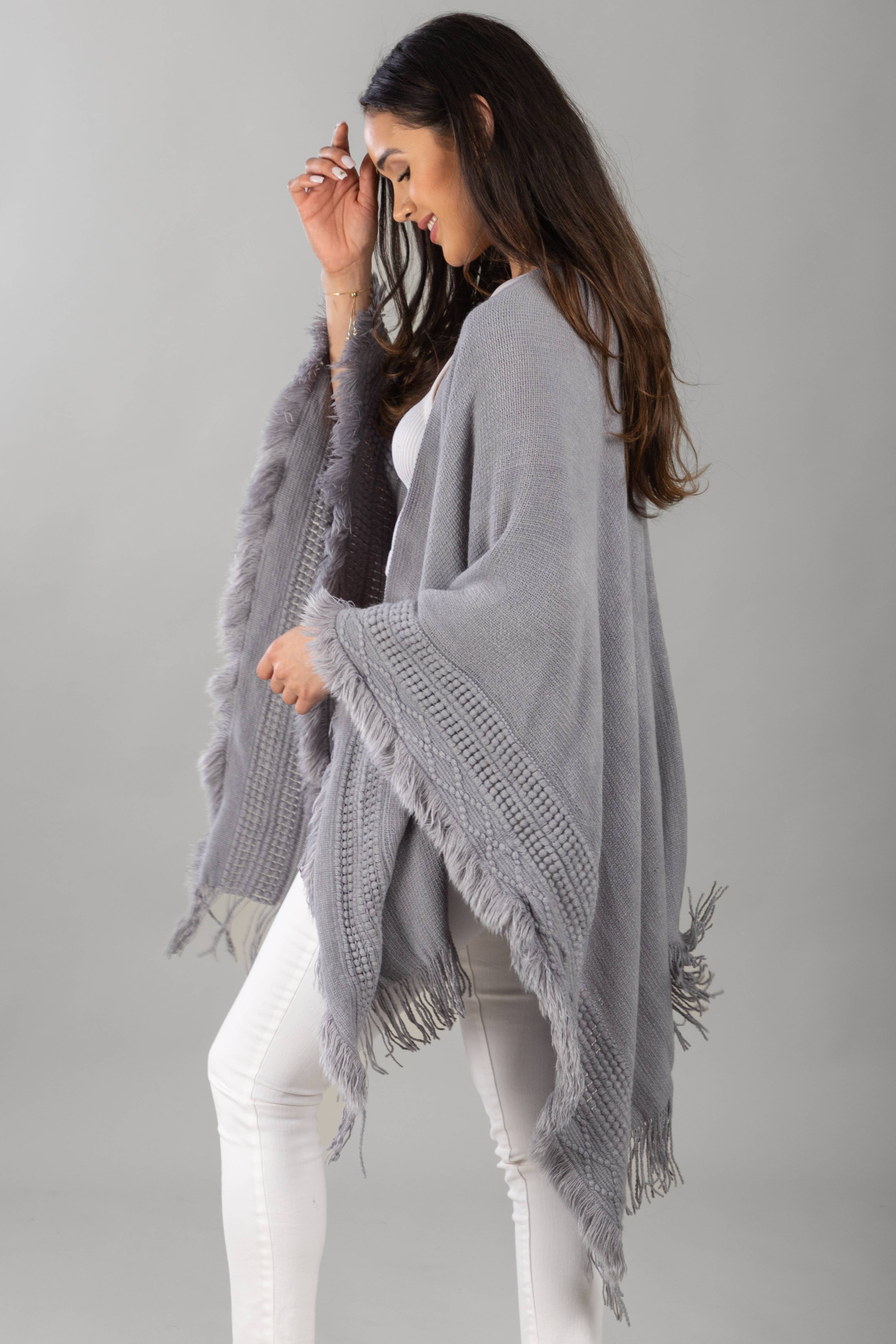 SAACHI – Engroshandel Kimono - Dame – Tara Frynset Kimono12