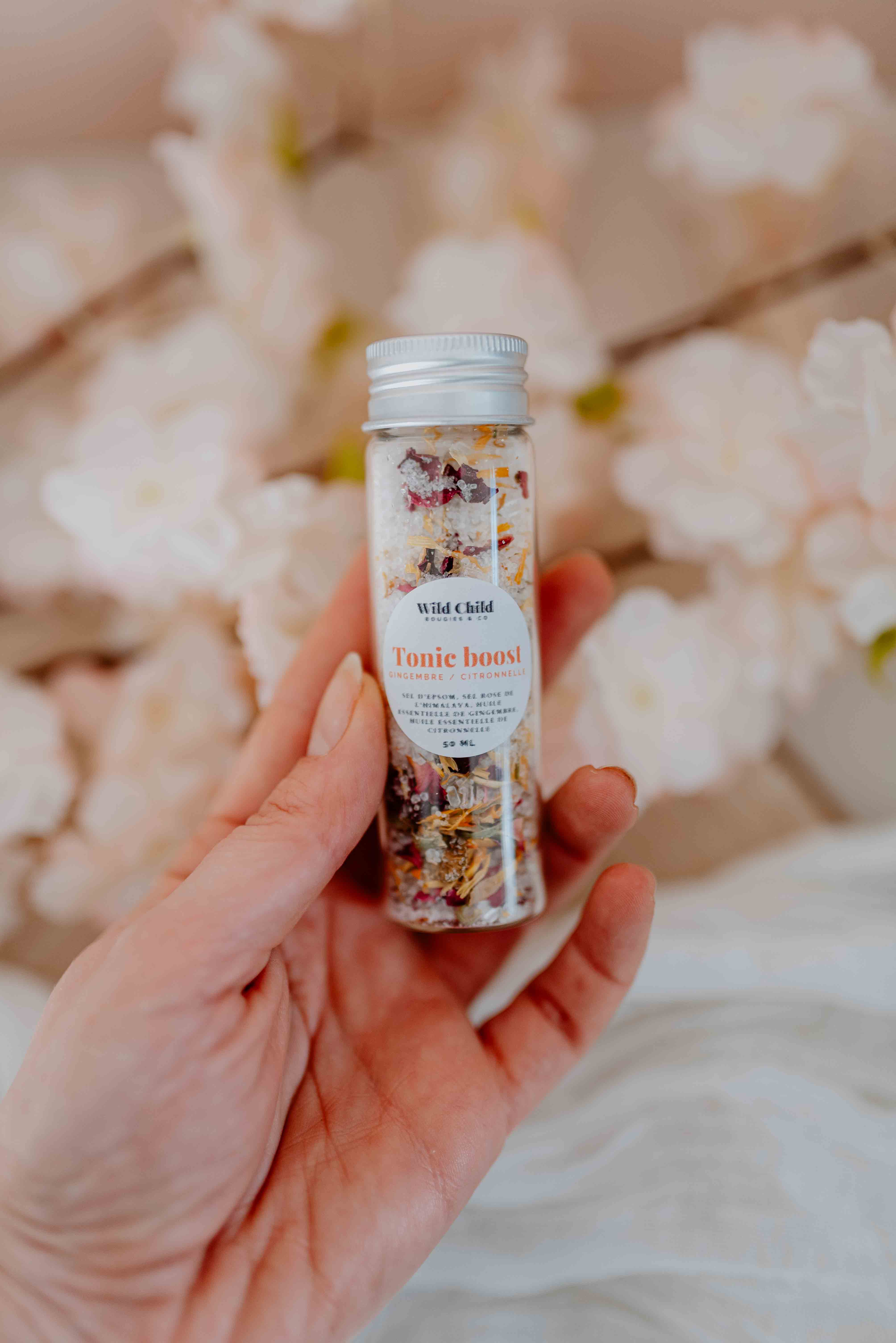 WILD CHILD Bougies & Co - Wholesale Bath Salts - LEMONGRASS & GINGER bath salt2