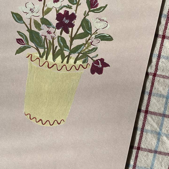 Harriet Watson - Wholesale Art Print - A5 print- Hellebore