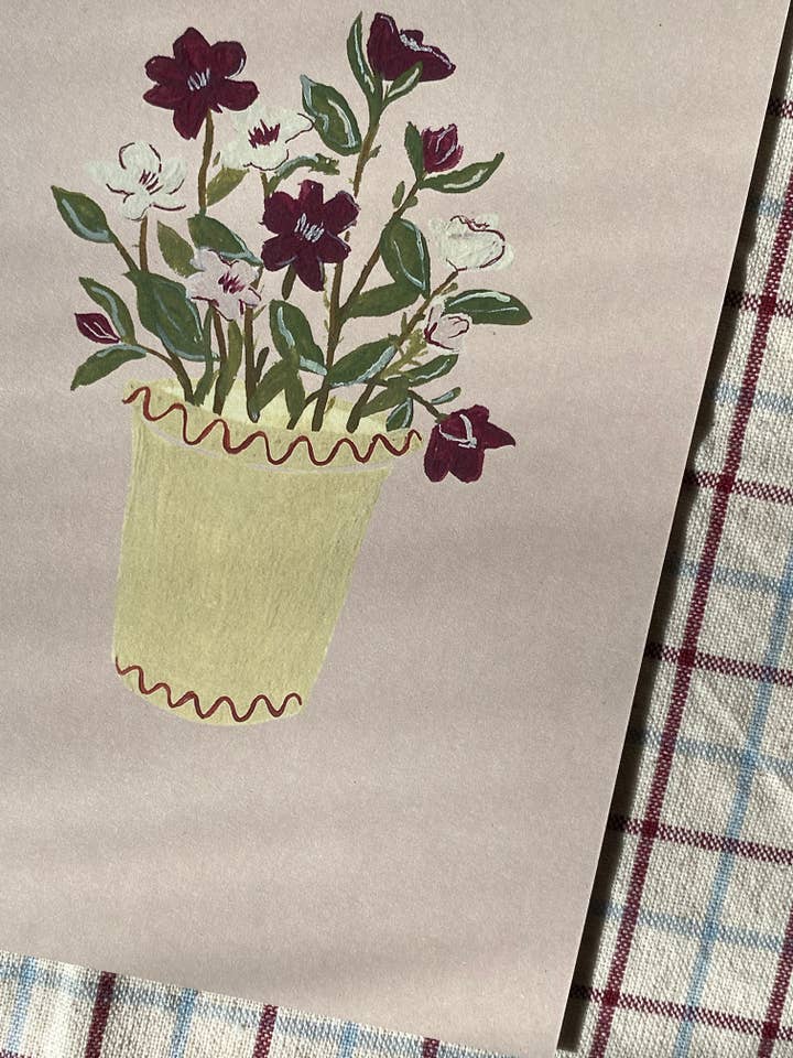 Stampa A5 - Hellebore per la vendita all'ingrosso da parte di Harriet Watson