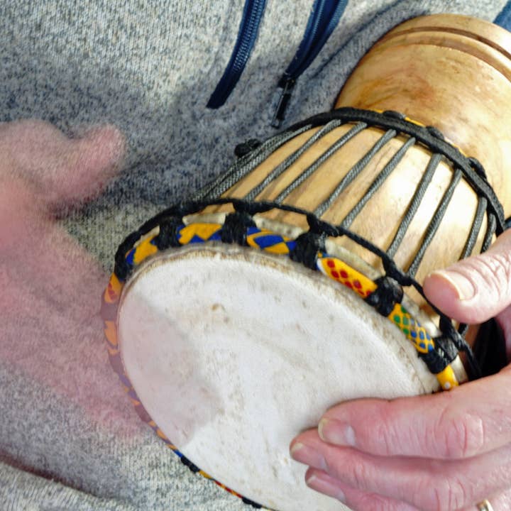 Jamtown - Vente Instruments de musique - Drum Djembé Junior de 8 pouces de style africain1