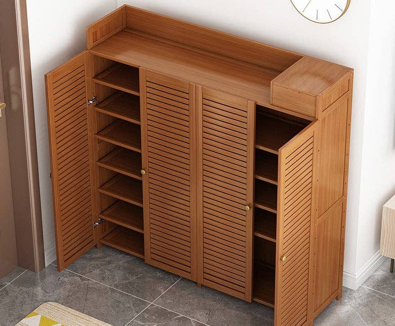 everythingbamboo - Wholesale Shoe Rack - Bamboo Shoe Case Shoe Rack Cabinet Book Case Shelf Storage Multiple Use Classic Luxury6