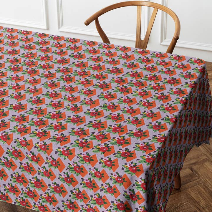 Vent de Bohème - Wholesale Tablecloth - SUZIE cotton tablecloth1