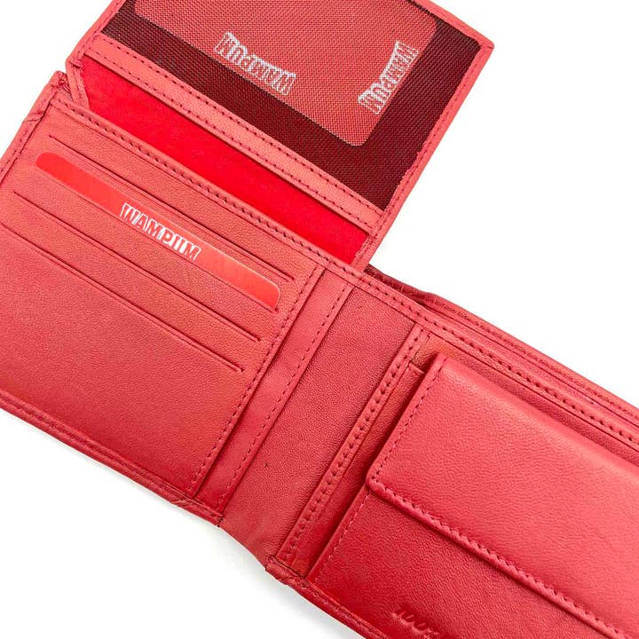 Suie Valentini srl - Wholesale Wallet - Men's - Brand Wampum, Genuine leather wallet, art. PDK263-1.4254