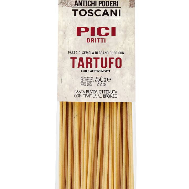 Antico Pastificio Morelli 1860 – wholesale Pasta – Italian Artisan Straight Pici Pasta with Truffle 250g