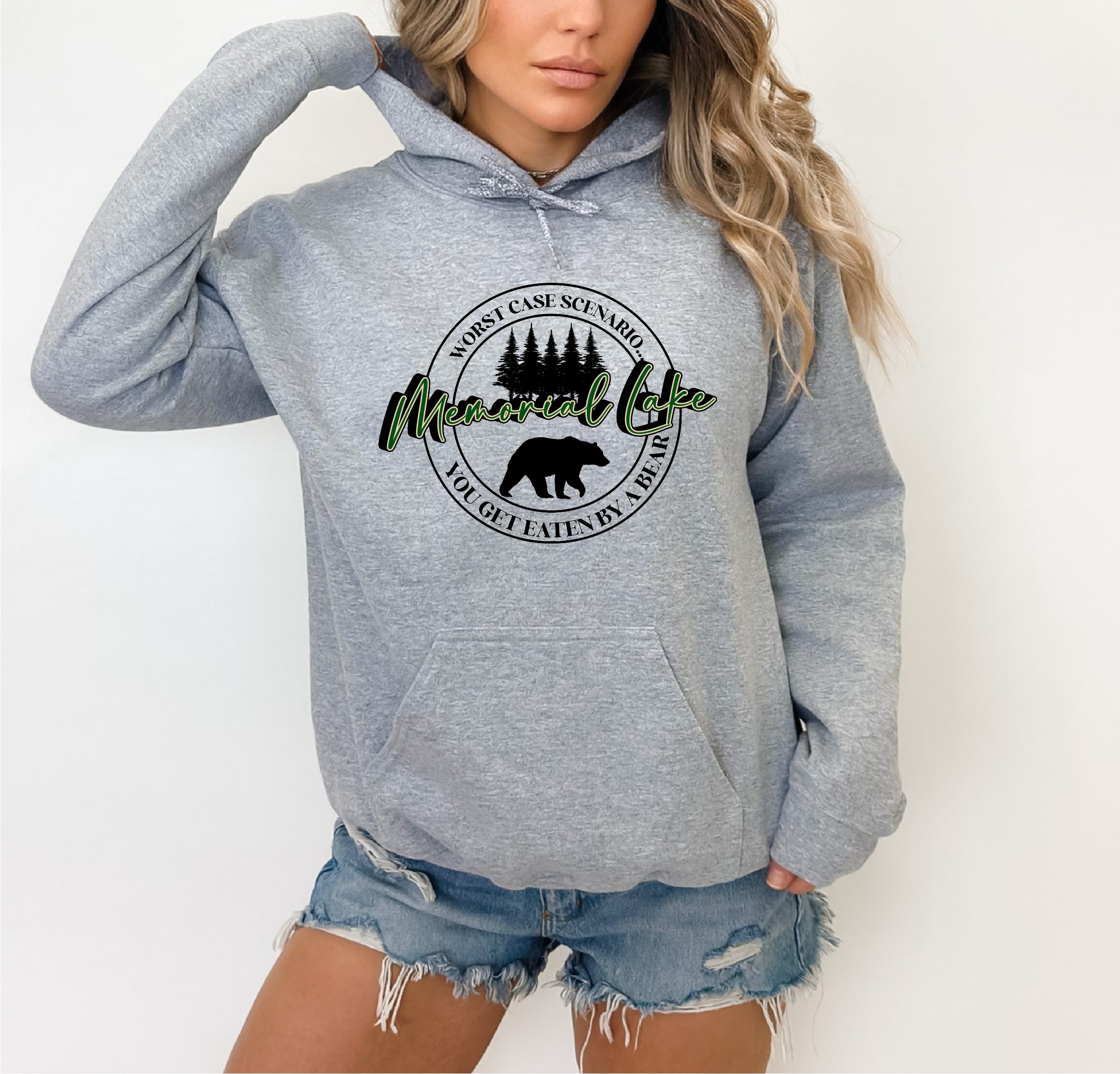 DIYxe - Wholesale Hoodie - Women's - Worst Case Scenario Lake Hoodie | Summer Apparel1