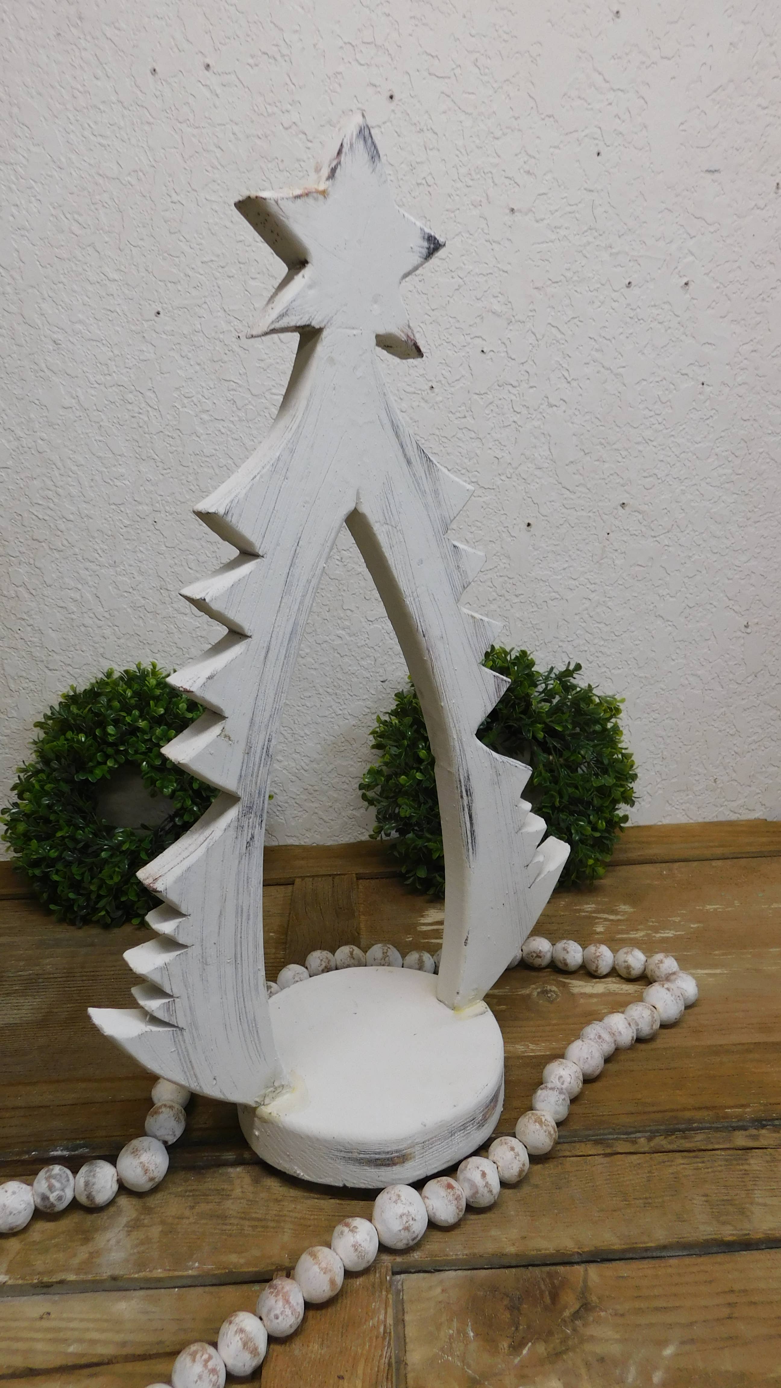 My Amigos Imports – wholesale Juldekoration – REA-Träjulgransset med 3 delar-Nestande-Vit-280 kr8