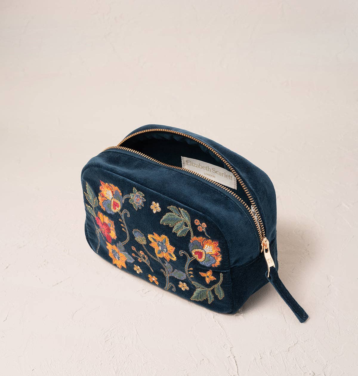 Elizabeth Scarlett Ltd – wholesale Make-up/cosmetic bag – Botanical Garden Makeup Bag2