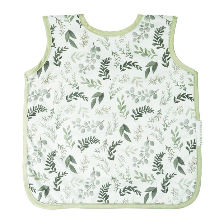 Village Baby - Wholesale Bib - Baby - Apron Bib for Kids and Babies - Graceful Greenery