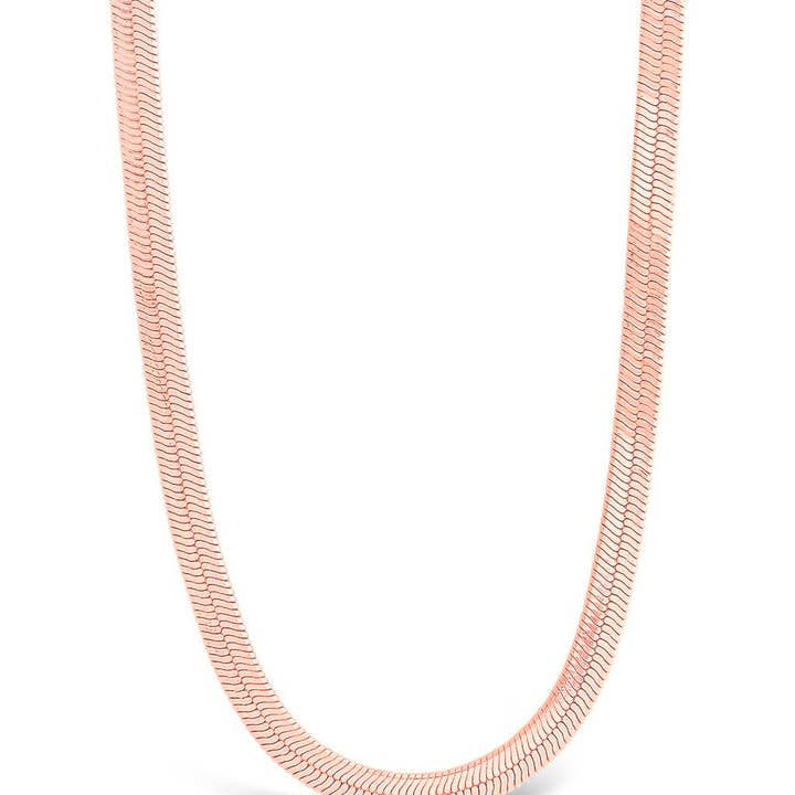 Sterling Forever - Wholesale Link & Chain Necklace - Herringbone Chain Necklace9