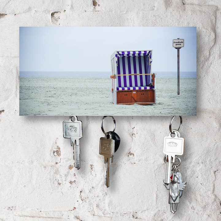 porte-clés sur bois - maritime - aimant variant pour la vente par Kila-Photography - Deine Stadt auf Holz