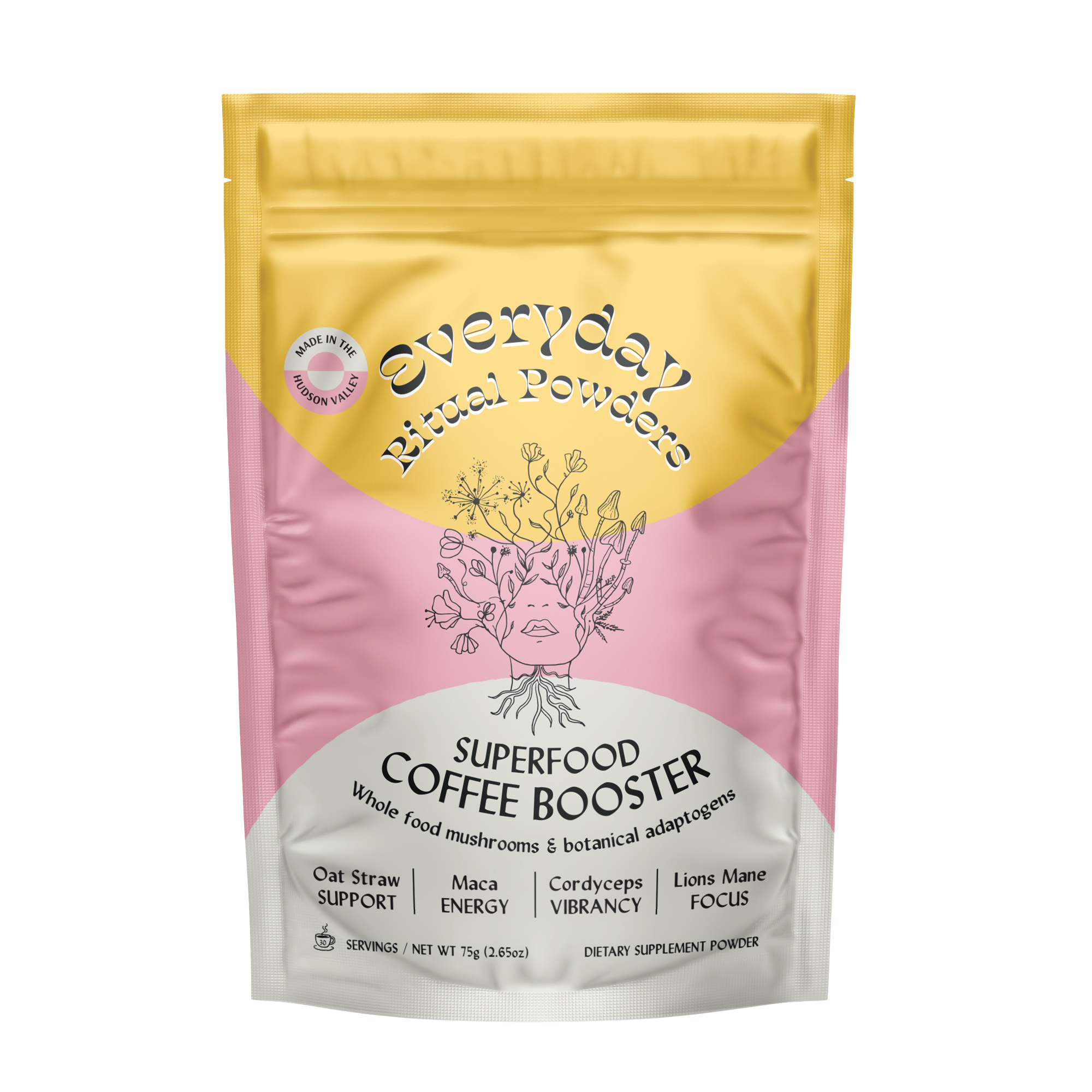 Ritual Powders - Vente Boisson diététique en poudre - Tous les jours | Mélange d'amélioration de café adaptogène aux champignons1