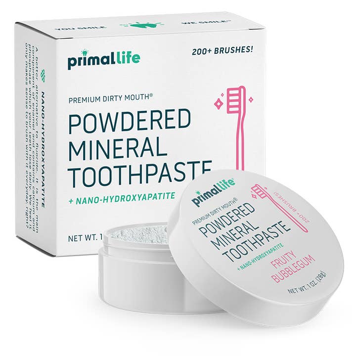 Primal Life Organics - Wholesale Toothpaste - Dirty Mouth Powdered Mineral Toothpaste4