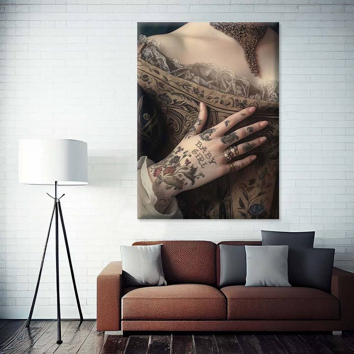 Dikhotomy - Wholesale Art Print - Lienzo impreso de niña bebé2