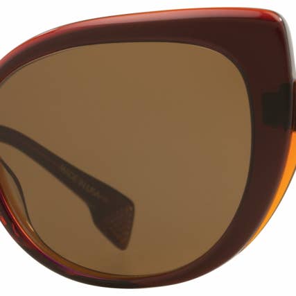 STATE Optical Co. - Wholesale Sunglasses - Women's - Lill Sun Chic Oversized Women's Sunglasses in Blood Orange