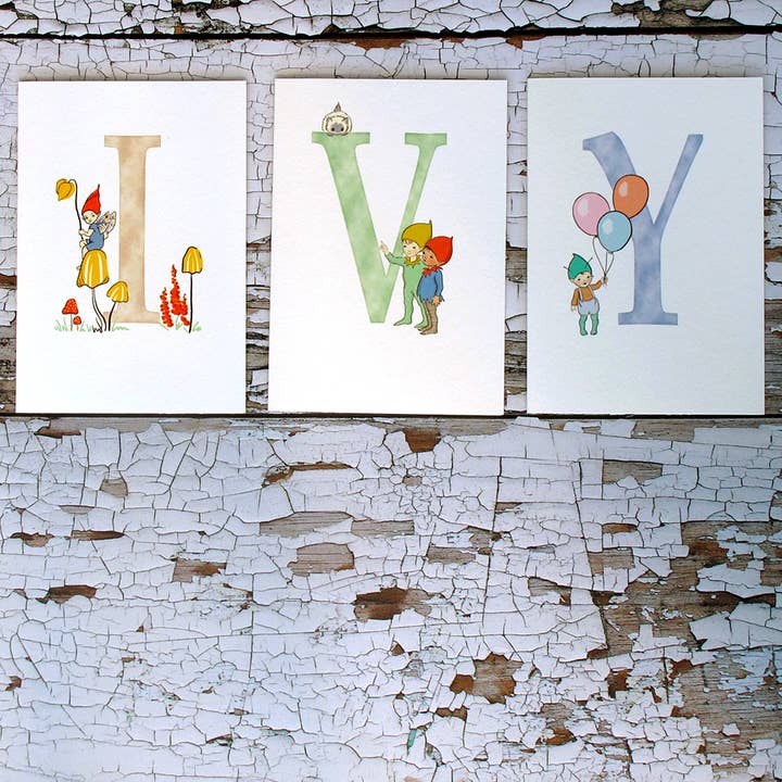 Bulk Pack of 85 ABC cards for wholesale by Made In Pixieland