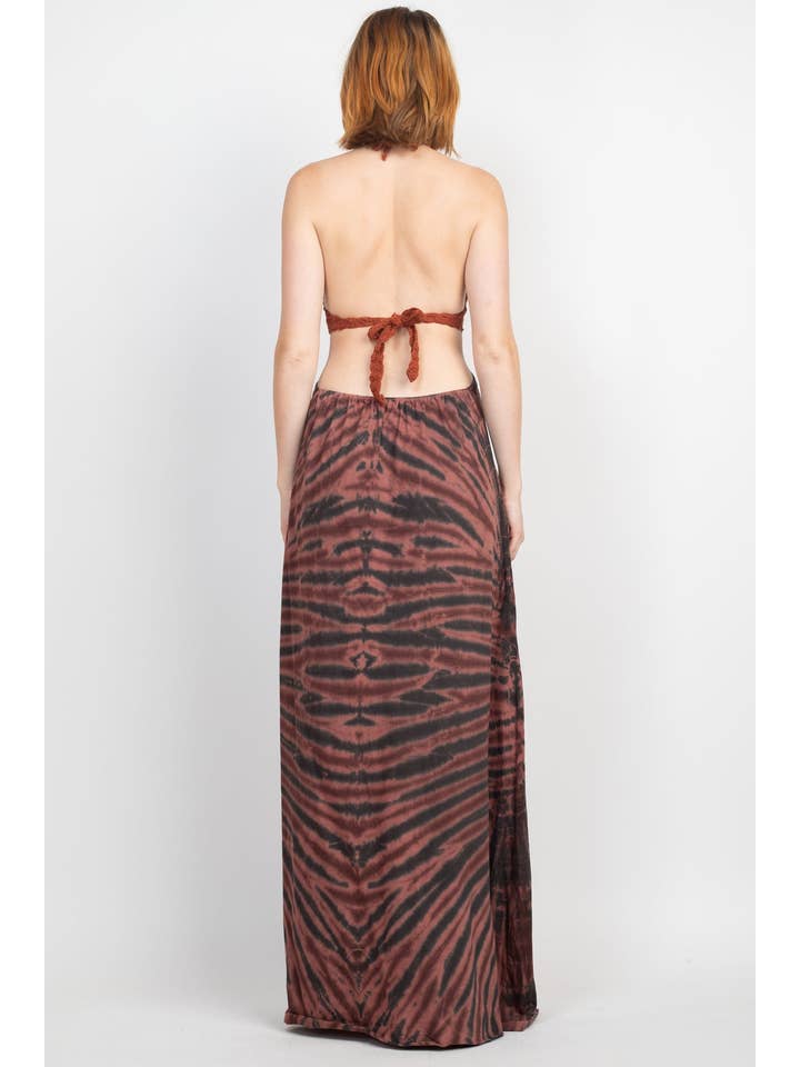 Lakhays Collection Inc. - Wholesale Dress - Women's - Crochet Tiedye Maxi Dress