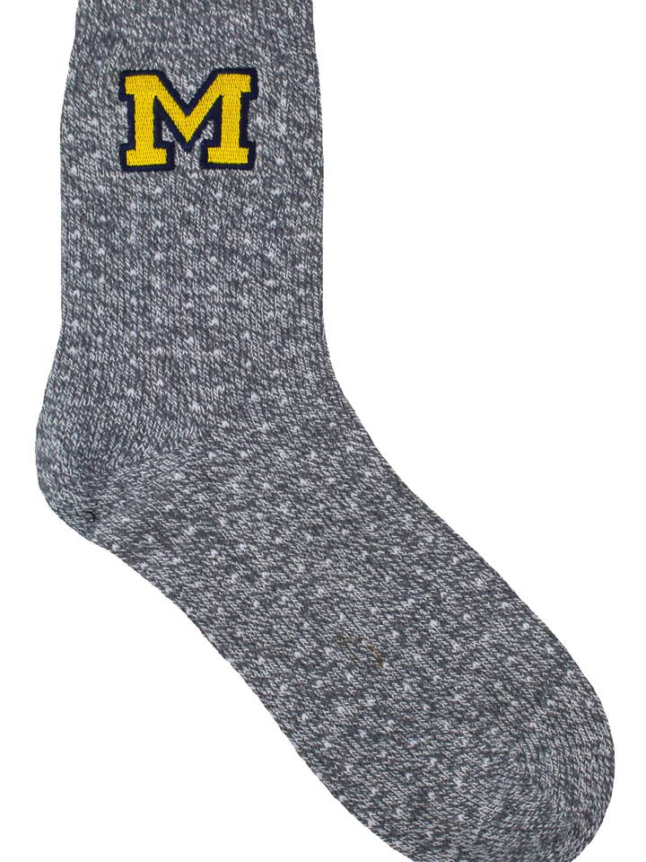 Donegal Bay - Wholesale Socks - Women's - Michigan Wolverines Women's Lounge Socks (2 Pack)2