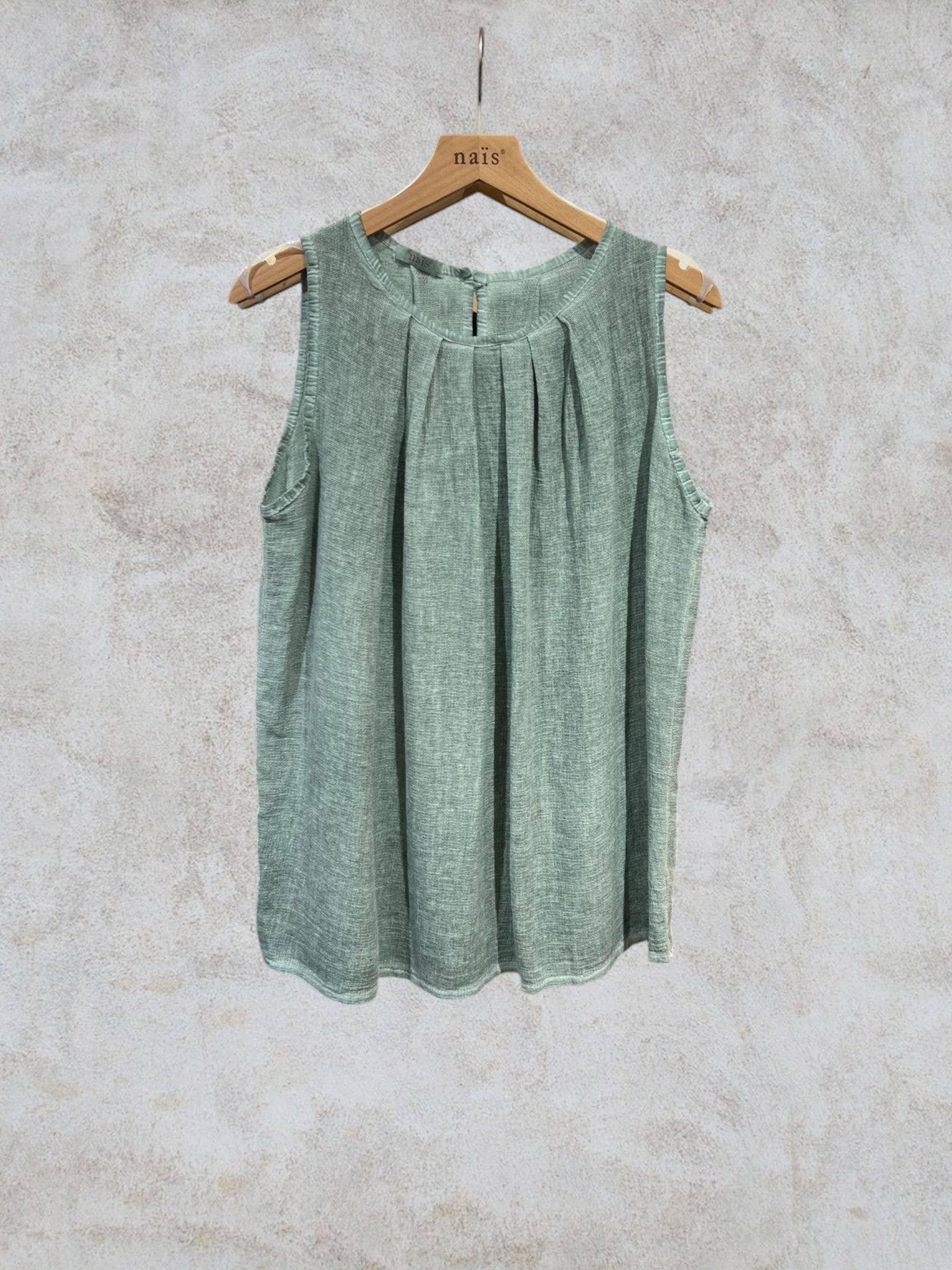 NAÏS PARIS – Engroshandel Bluse - Dame – Top med flæsekant ved halsen7