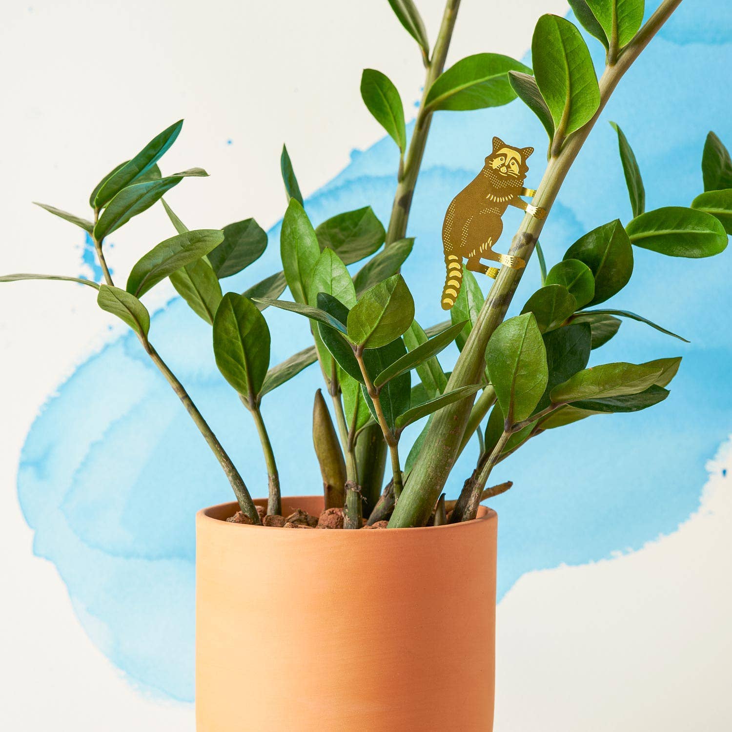 Another Studio UK - Wholesale Ornament - Plant Animal - Raccoon, Plant Hugger Decoration0