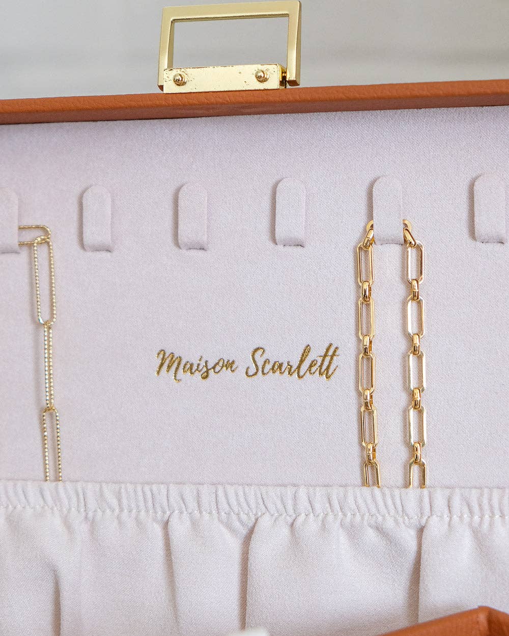 Maison Scarlett - Wholesale Jewelry Box/Organizer - Denise PU leather jewelry box5