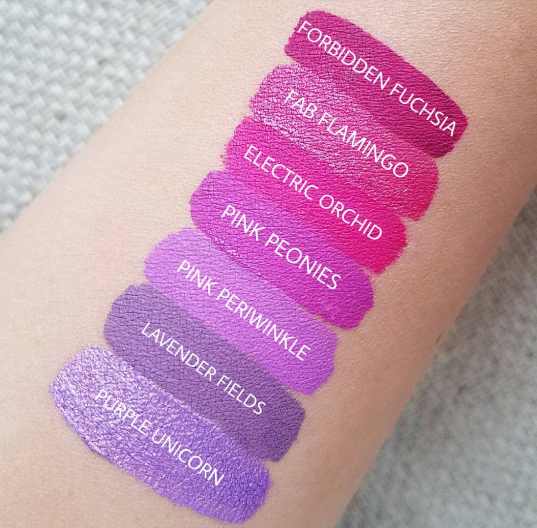 Aromi – wholesale Lipstick – Purple Unicorn Metallic Liquid Lipstick6
