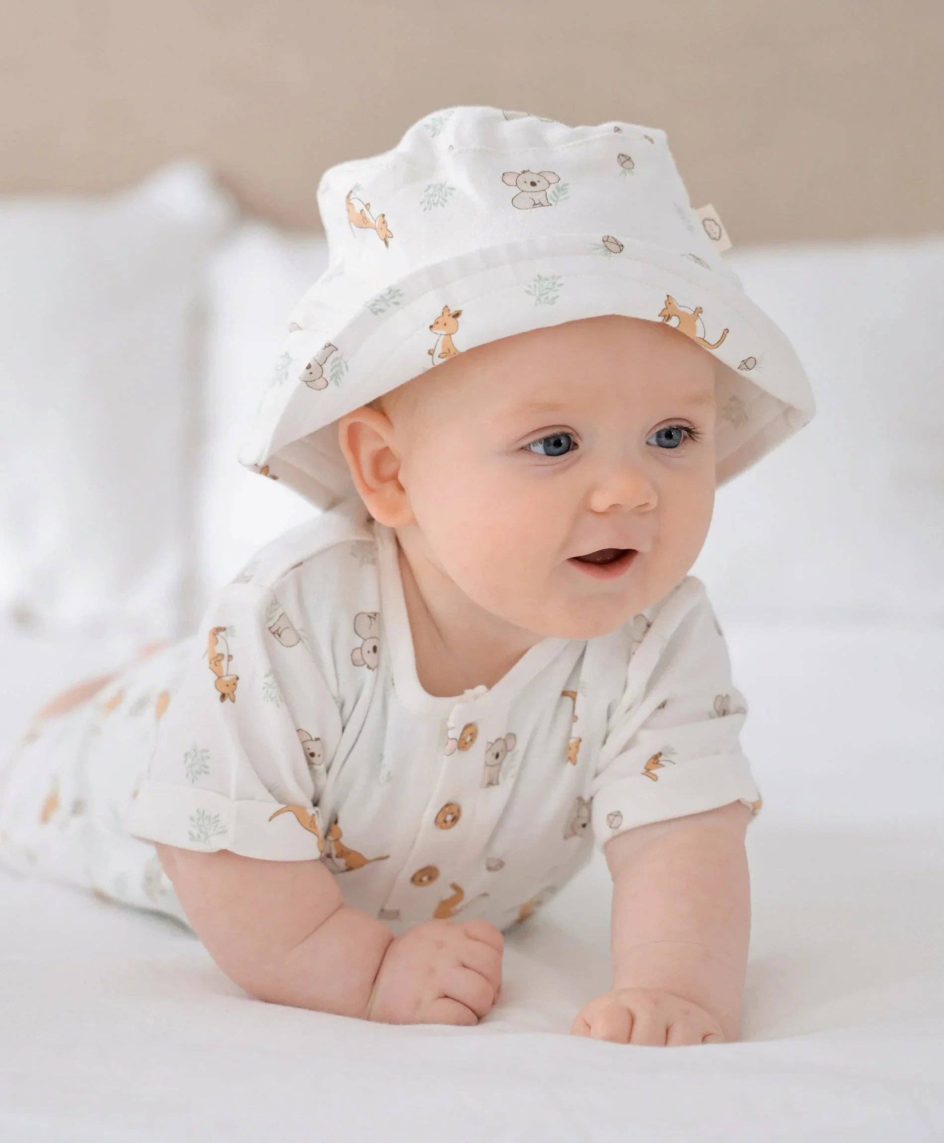 Lūmmi in Colour Babywear - Wholesale Jumpsuit - Baby - Organic Cotton Romper - Kangaroo & Koala5