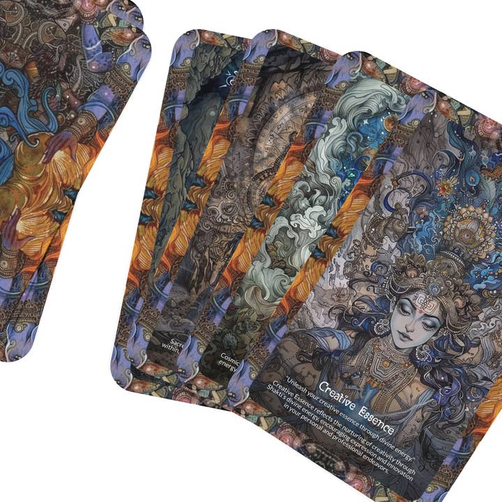 Ibiza Tarot USA - Wholesale Tarot Cards - The Divine Energy of Shakti - Oracle Cards - 22 Oracle Cards - Awakening the primal feminine force of Shakti5