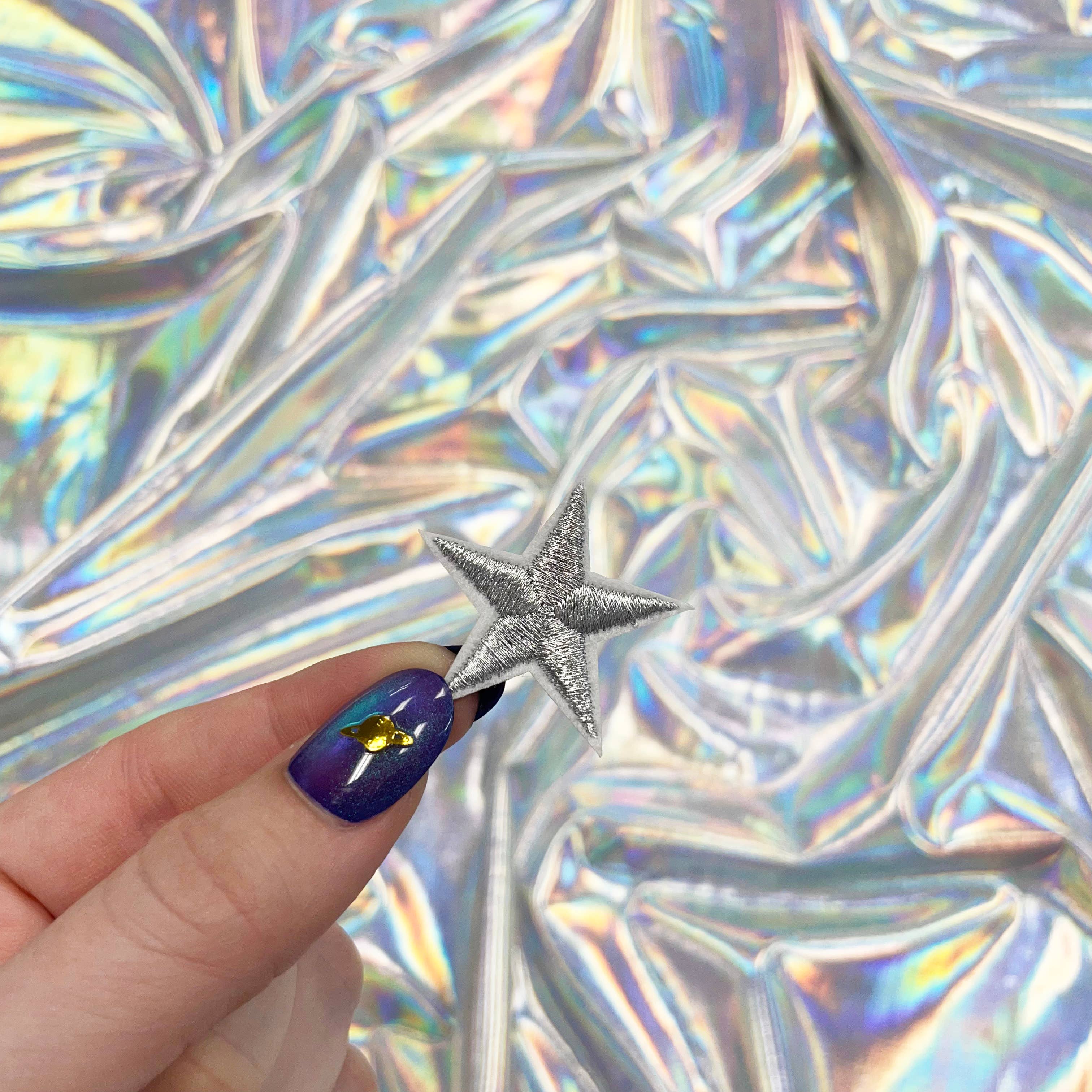 The Crafty Engineer - Wholesale Patch - Small Colored Stars Iron On Patches1