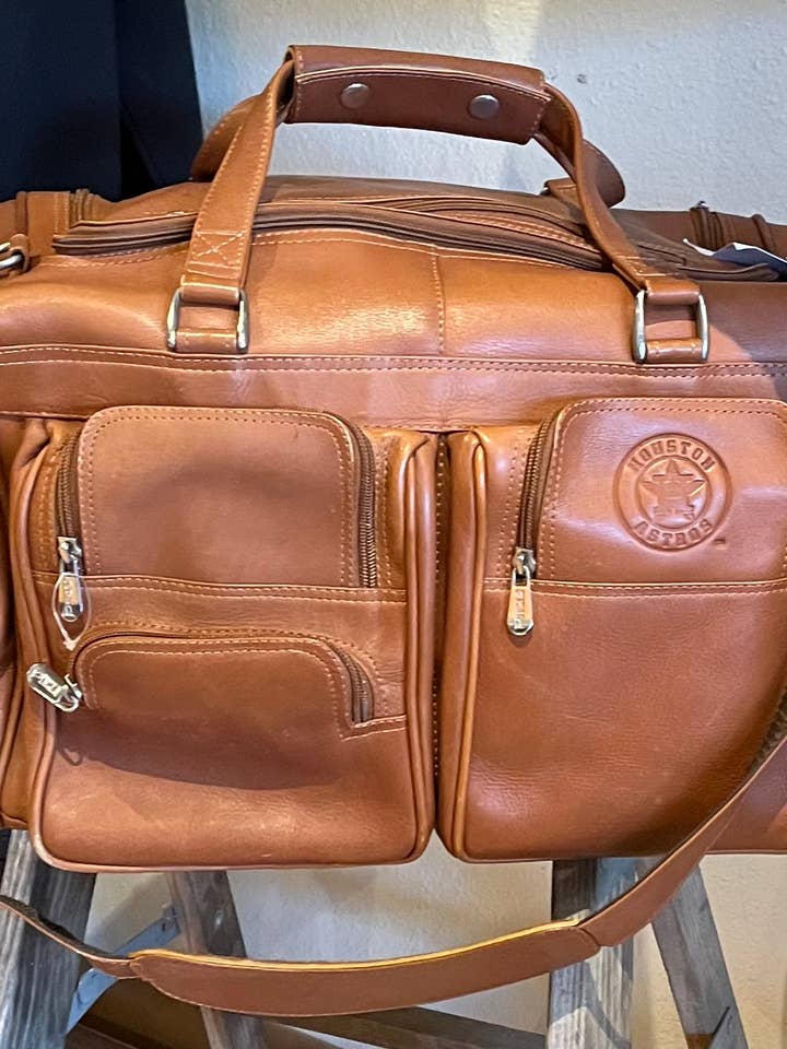 Piel leren bagagetas voor wholesale door Lids and Tees
