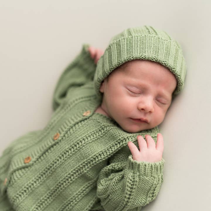 micu micu - Wholesale Newborn/Knit Hat - Baby - Channel hat mint1