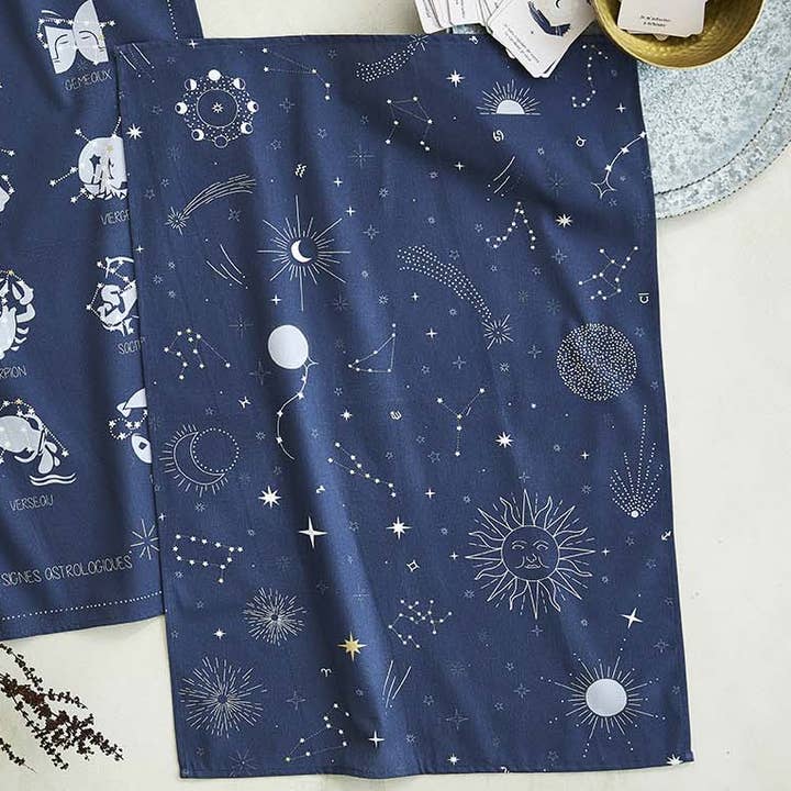 Coucke - Wholesale Tea Towel - Astral - Printed Tea Towel 50x75 in cotton2