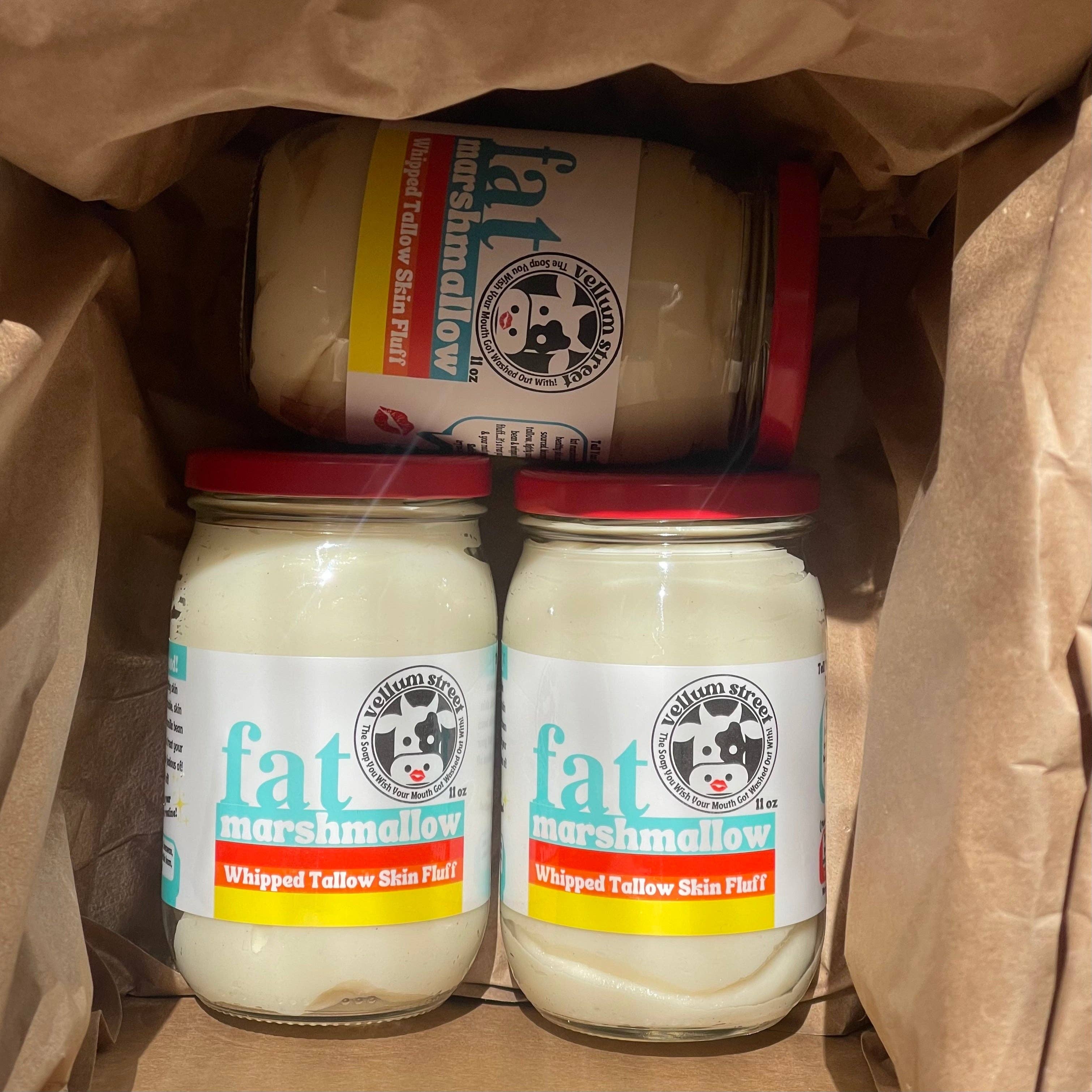 Vellum Street – wholesale Body cream/lotion – fat marshmallow WHIPPED TALLOW SKIN FLUFF9